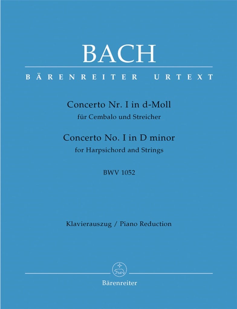Concerto for Harpsichord and Strings no. 1 D min.